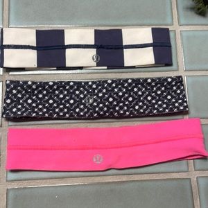 Lulu lemon headband pack
